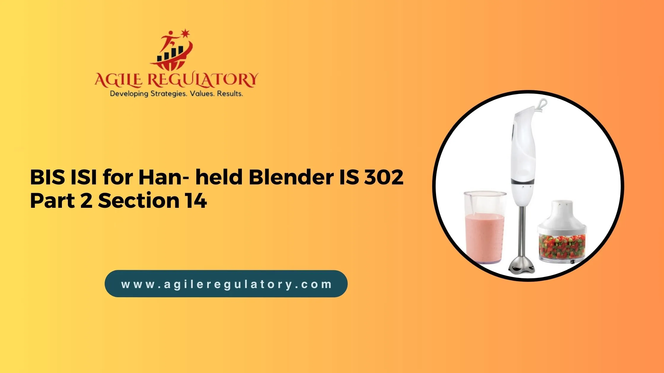 BIS for Hand held Blender IS 302 Part 2 Section 14