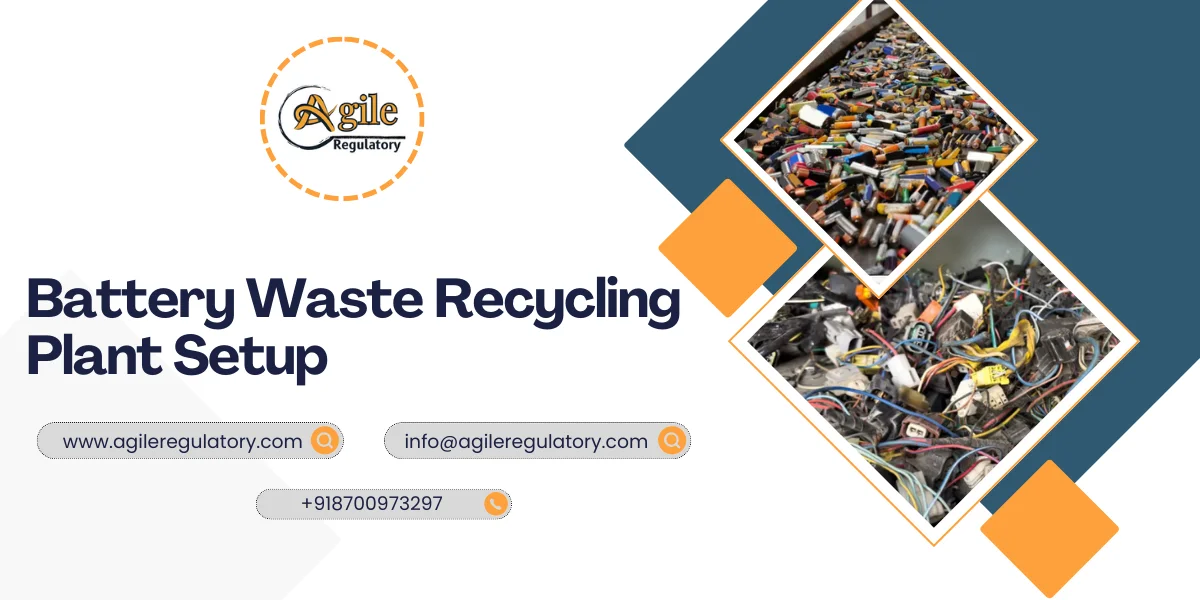 Battery Waste Recycling Plant Setup