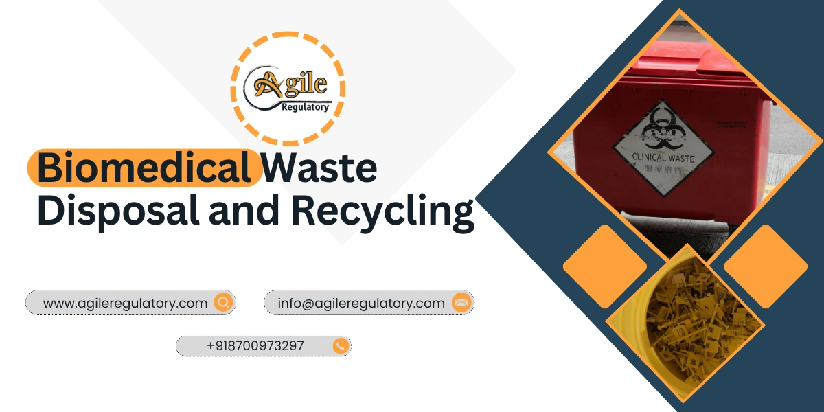 Biomedical Waste Disposal and Recycling Business Setup in India