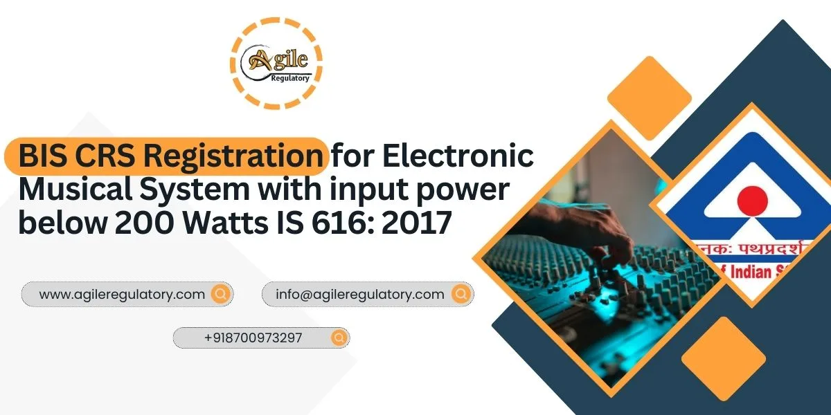 BIS CRS for Electronic Musical Systems IS 616