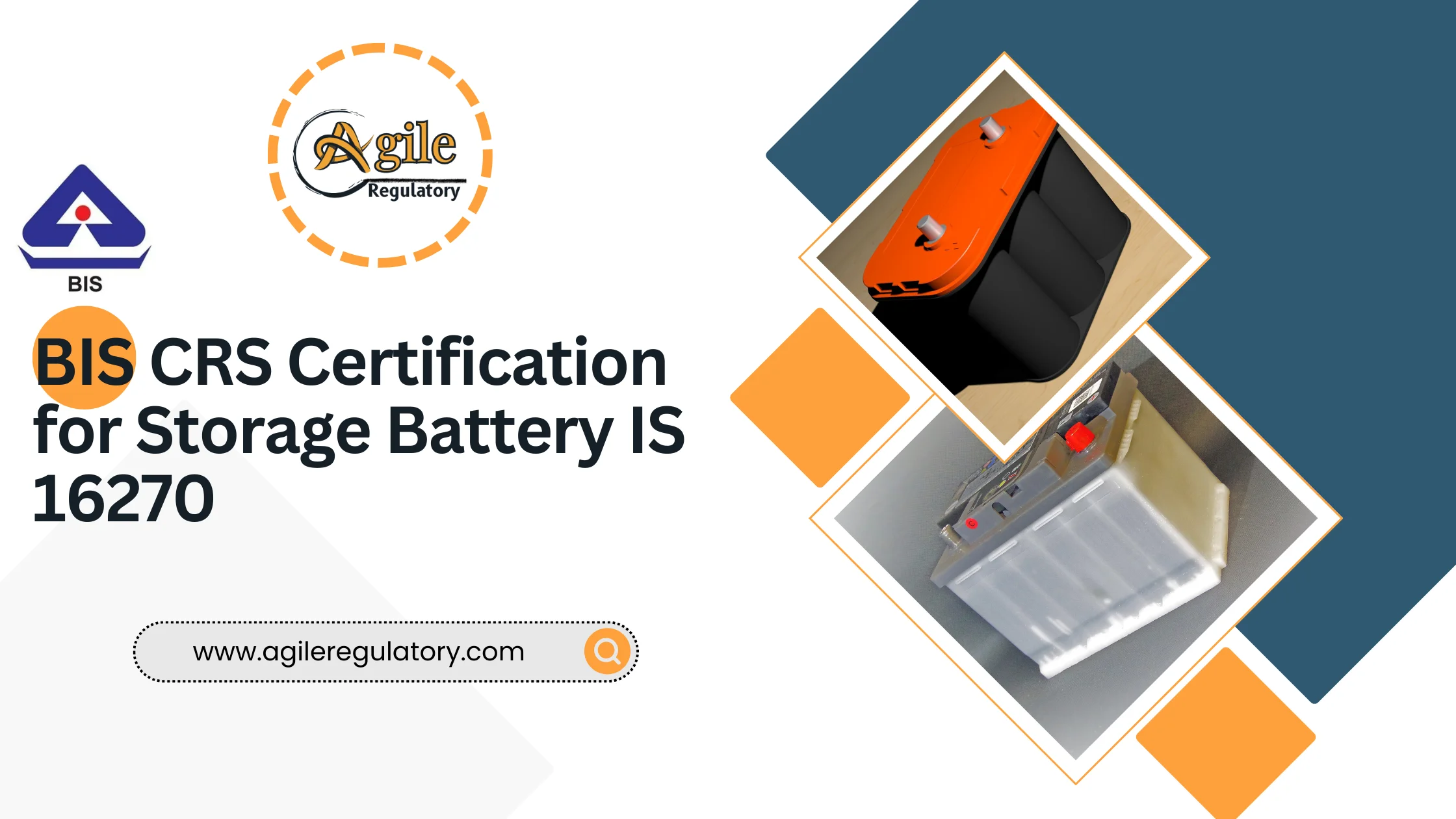 BIS CRS Certification for Storage Battery IS 16270