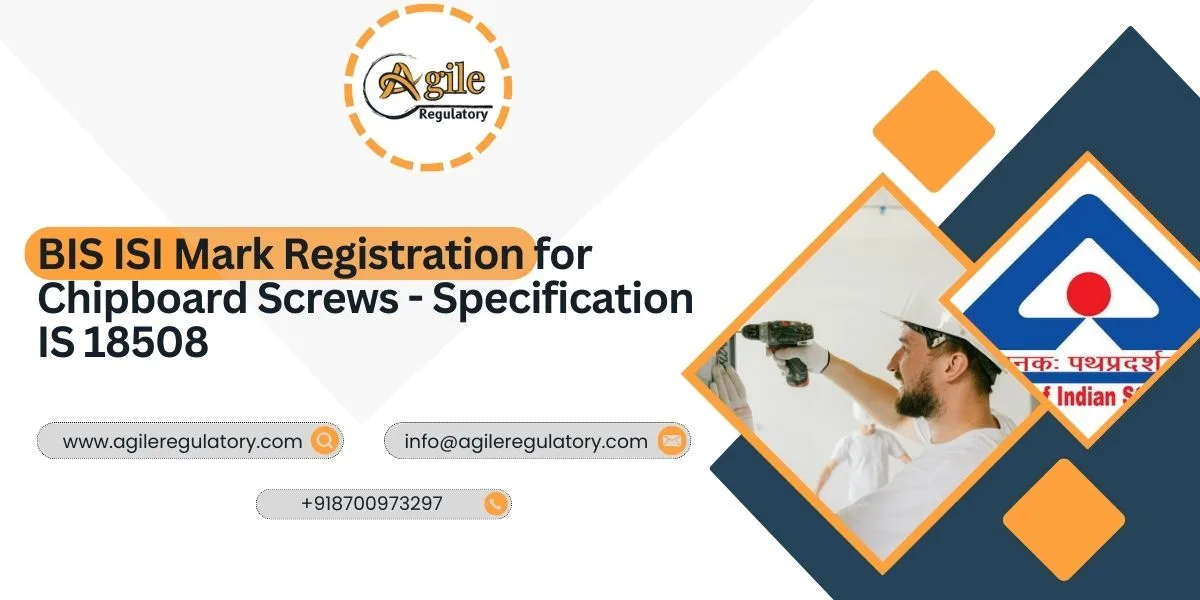 BIS ISI Mark Registration for Chipboard Screws