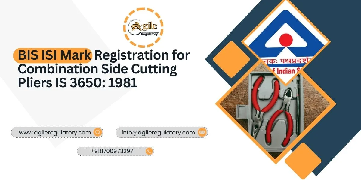 BIS ISI Mark Registration for Combination Side Cutting Pliers 