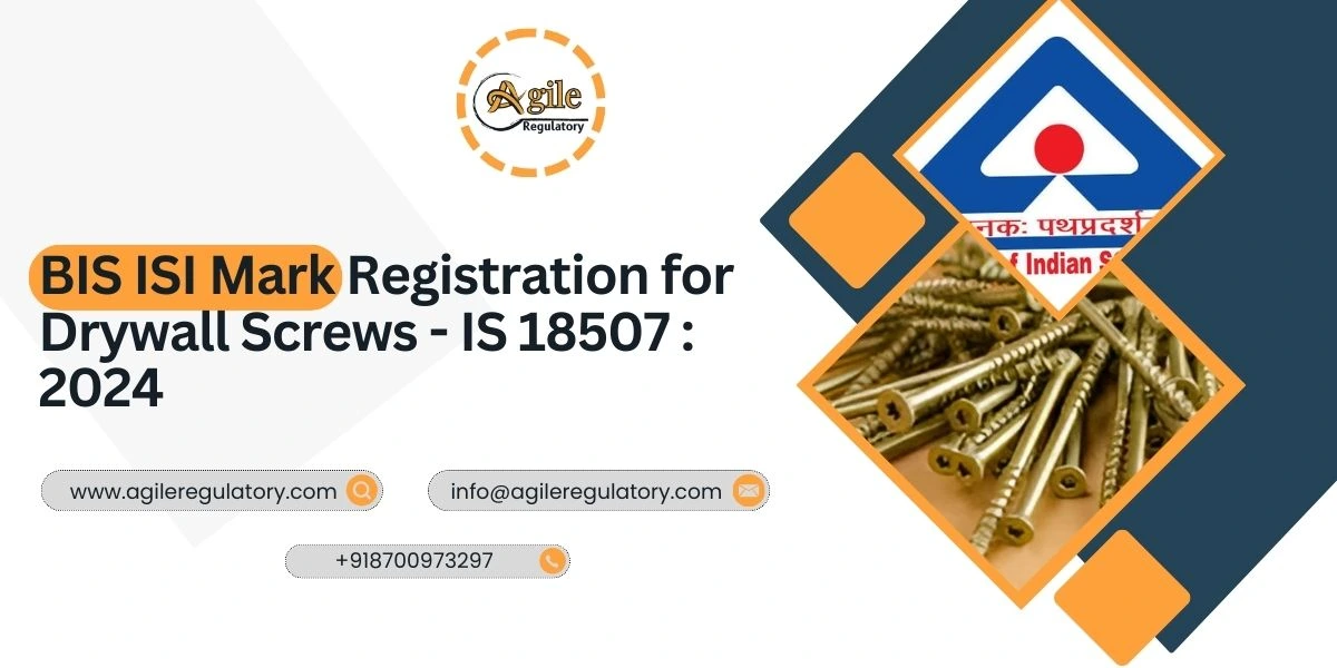 Drywall Screws ISI Mark Registration