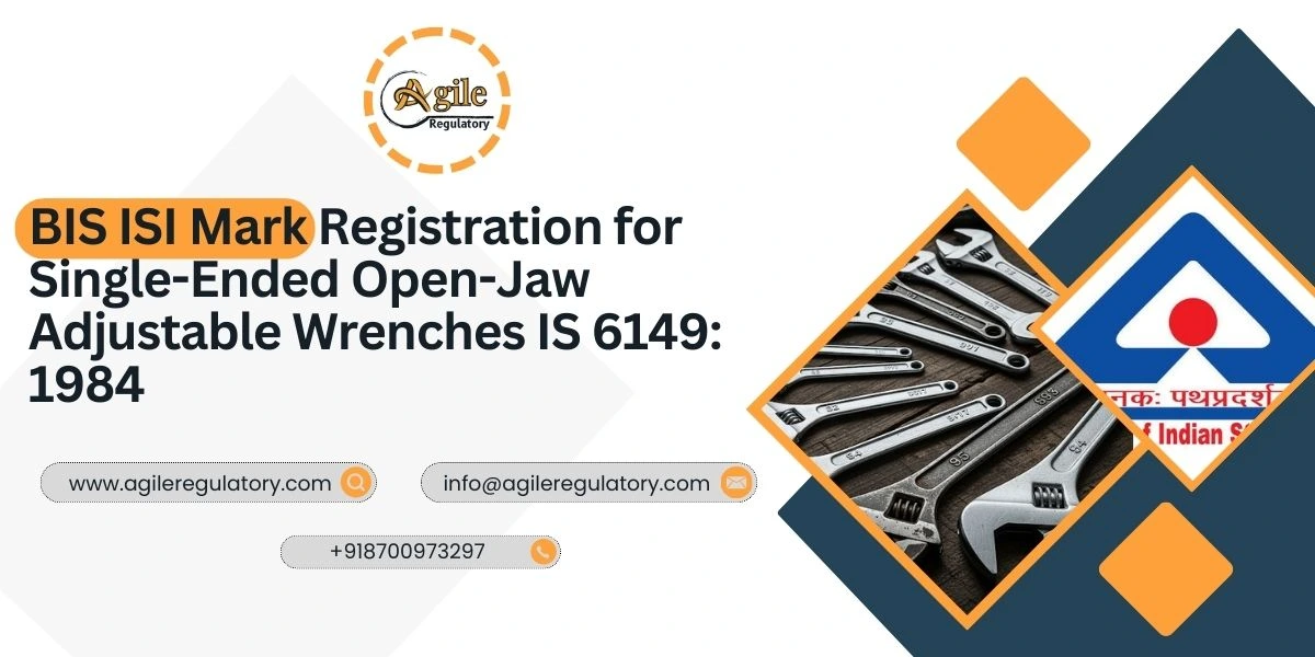 BIS ISI Mark Registration for Single-Ended Open-Jaw Adjustable 