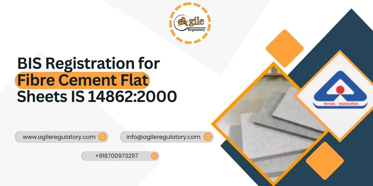 BIS Approval for Cement Flat Sheets IS 14862:2000