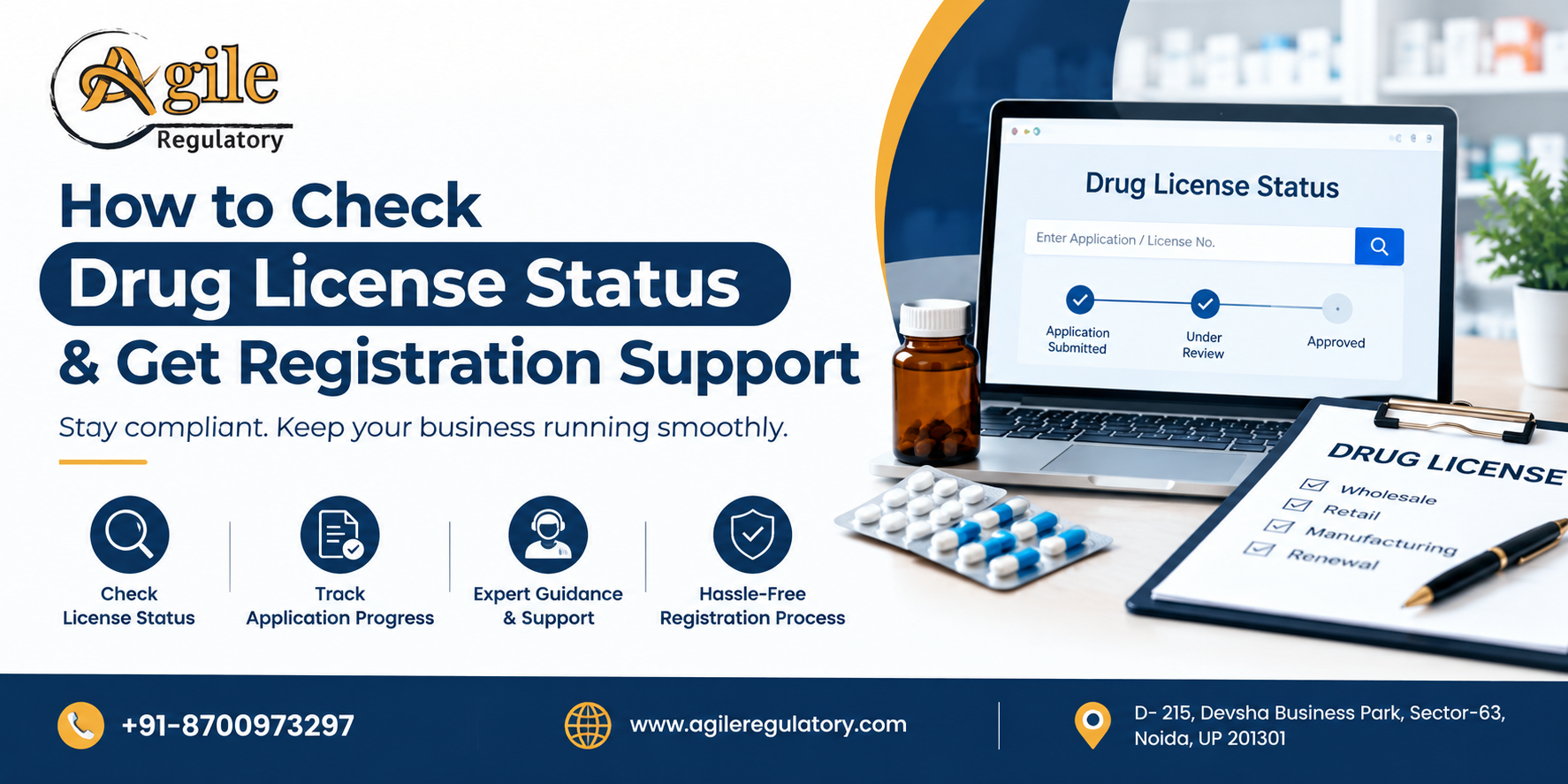 Drug License Status Check in India: Understanding the Process and Requirements