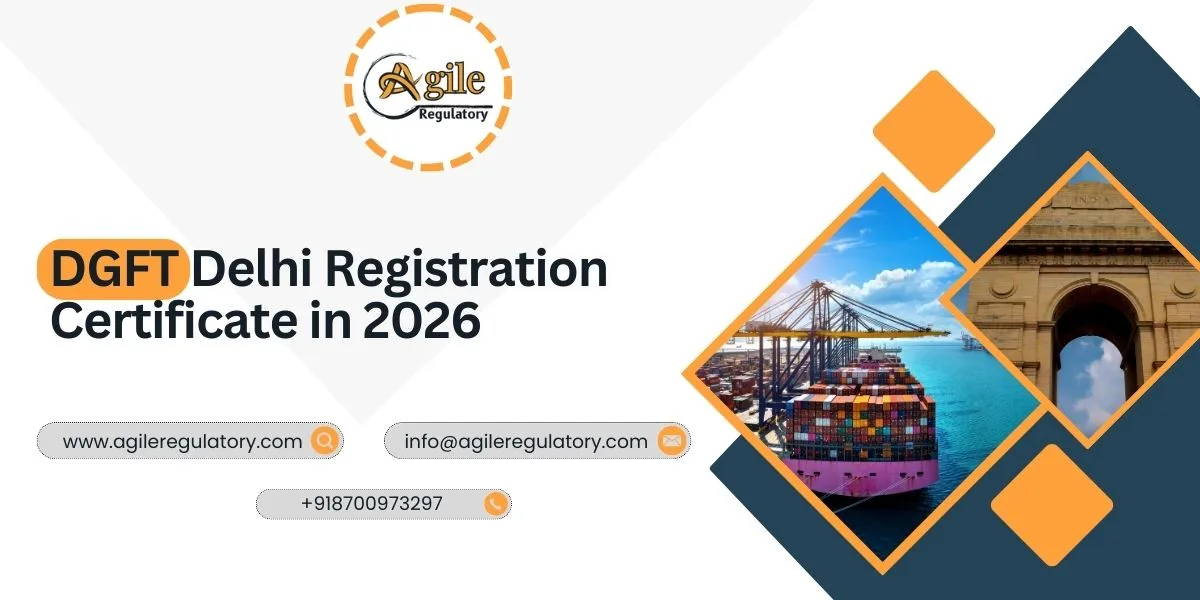 DGFT Delhi Registration Certificate in 2026