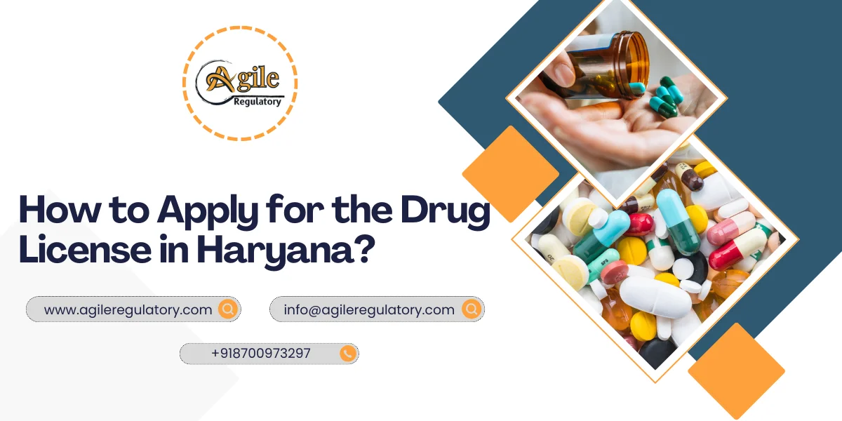 Drug License Application Process in Haryana?