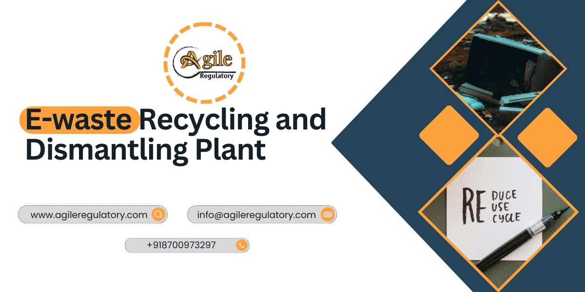 E waste Recycling and Dismantling Plant