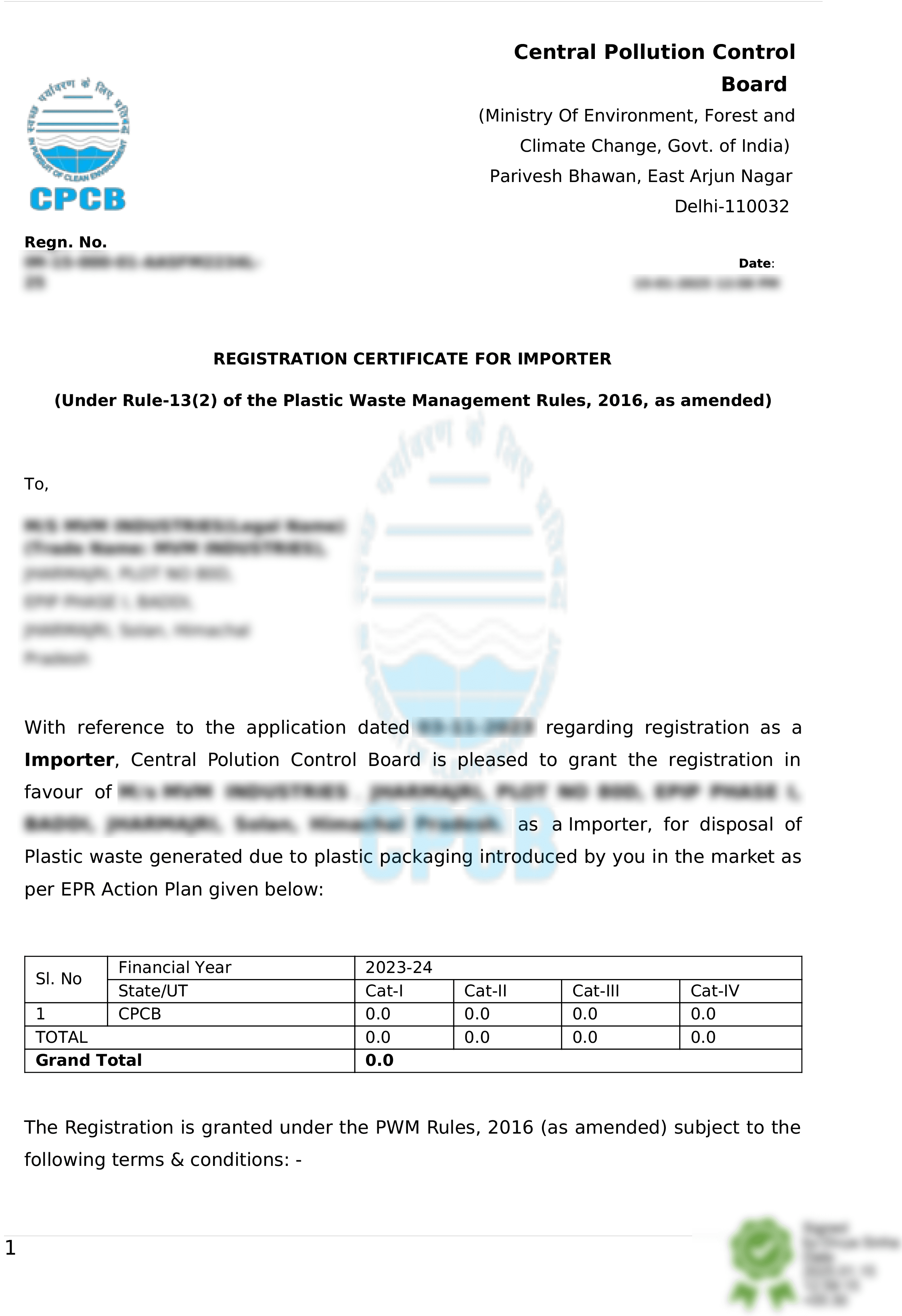 EPR Plastic Waste