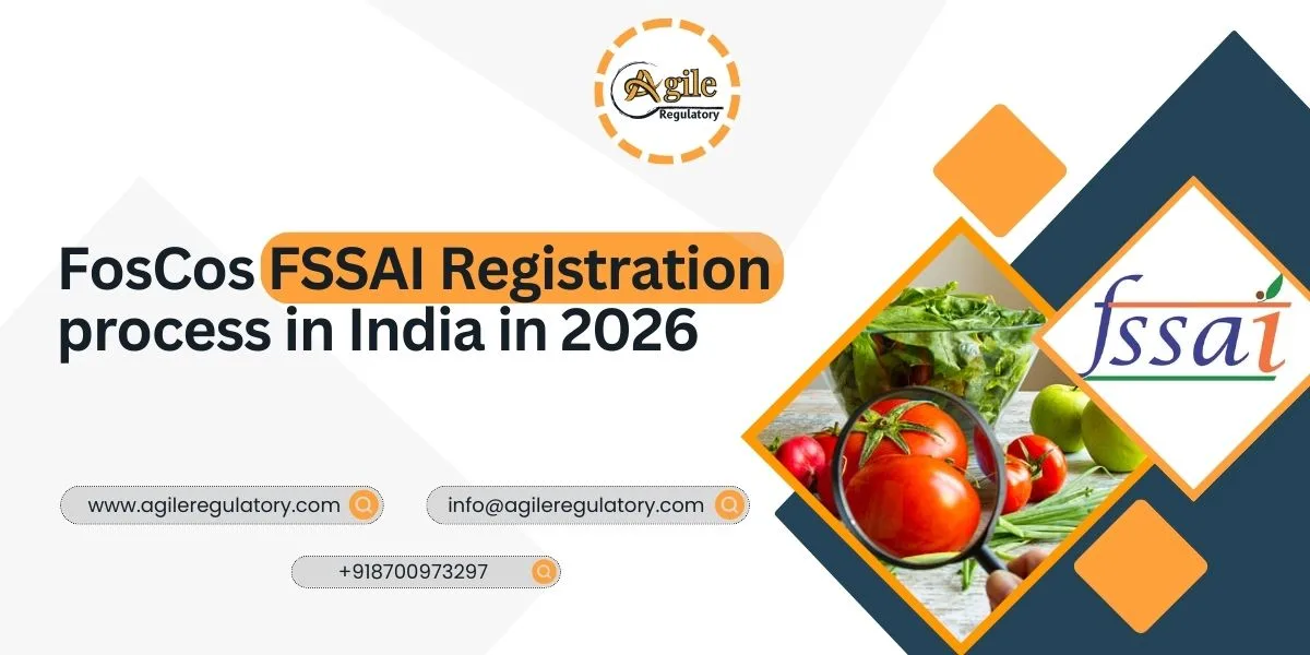 FosCos FSSAI Registration process in India in 2026