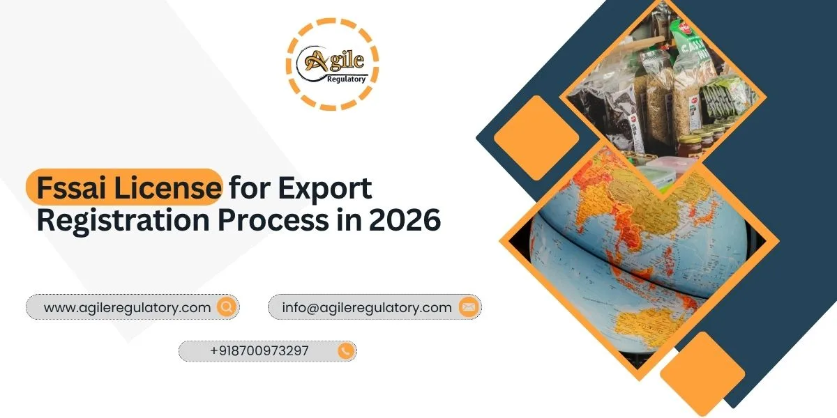 FSSAI License for Export Registration Process in 2026