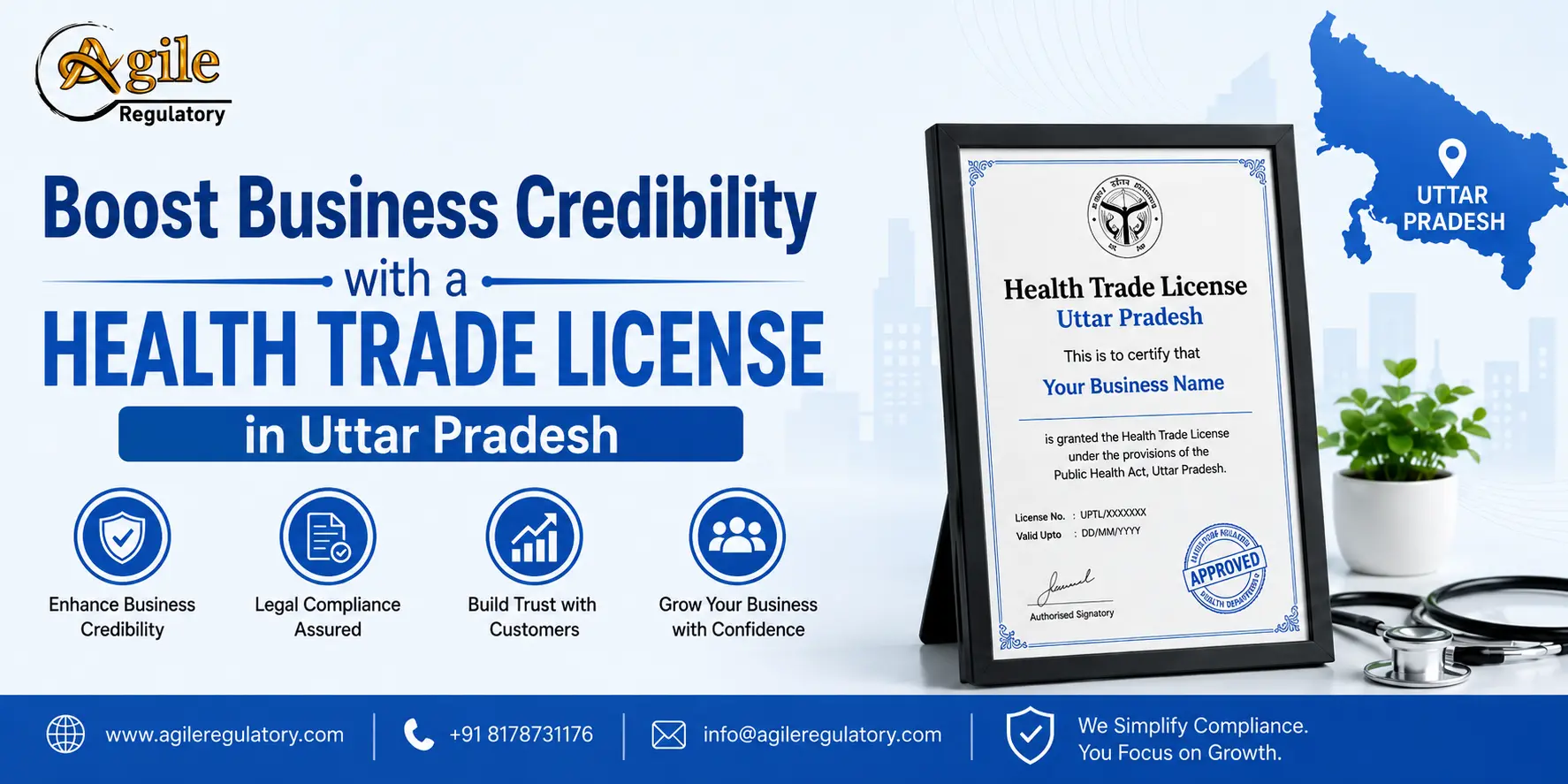 Build Trust with a Health Trade License in UP