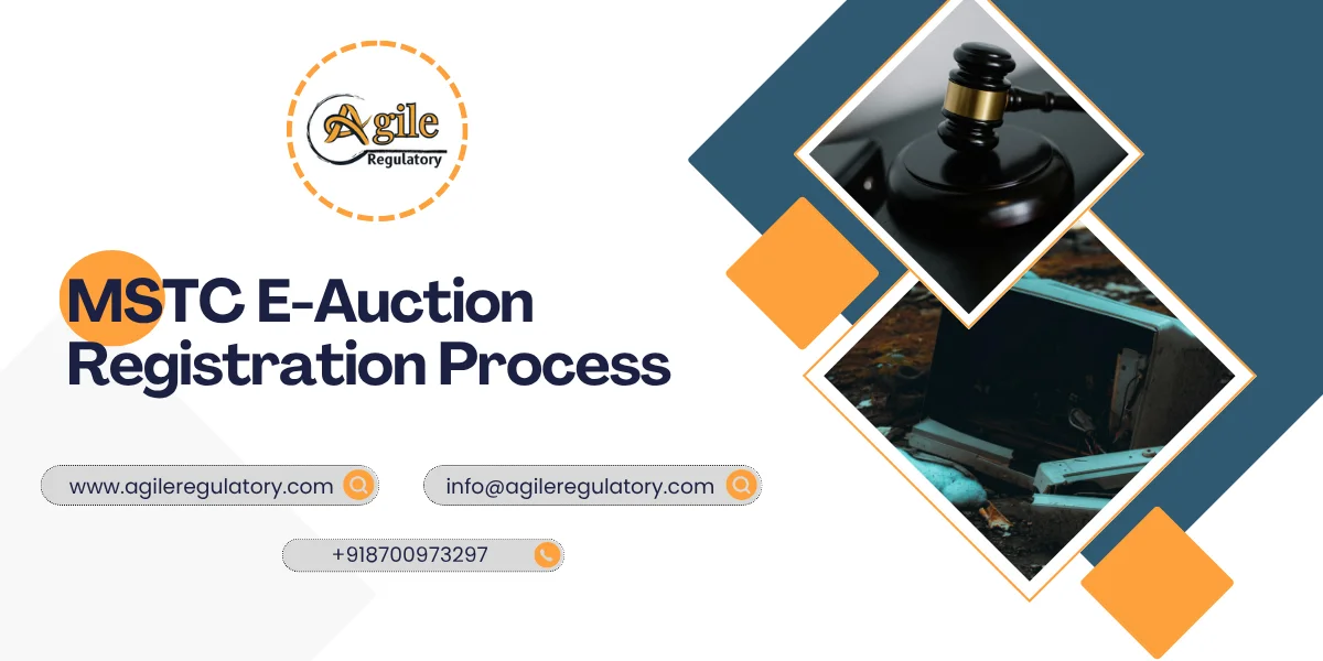 MSTC E-Auction Registration Process in 2025