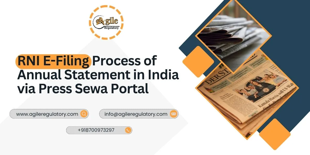 RNI E-Filing Process of Annual Statement in India 