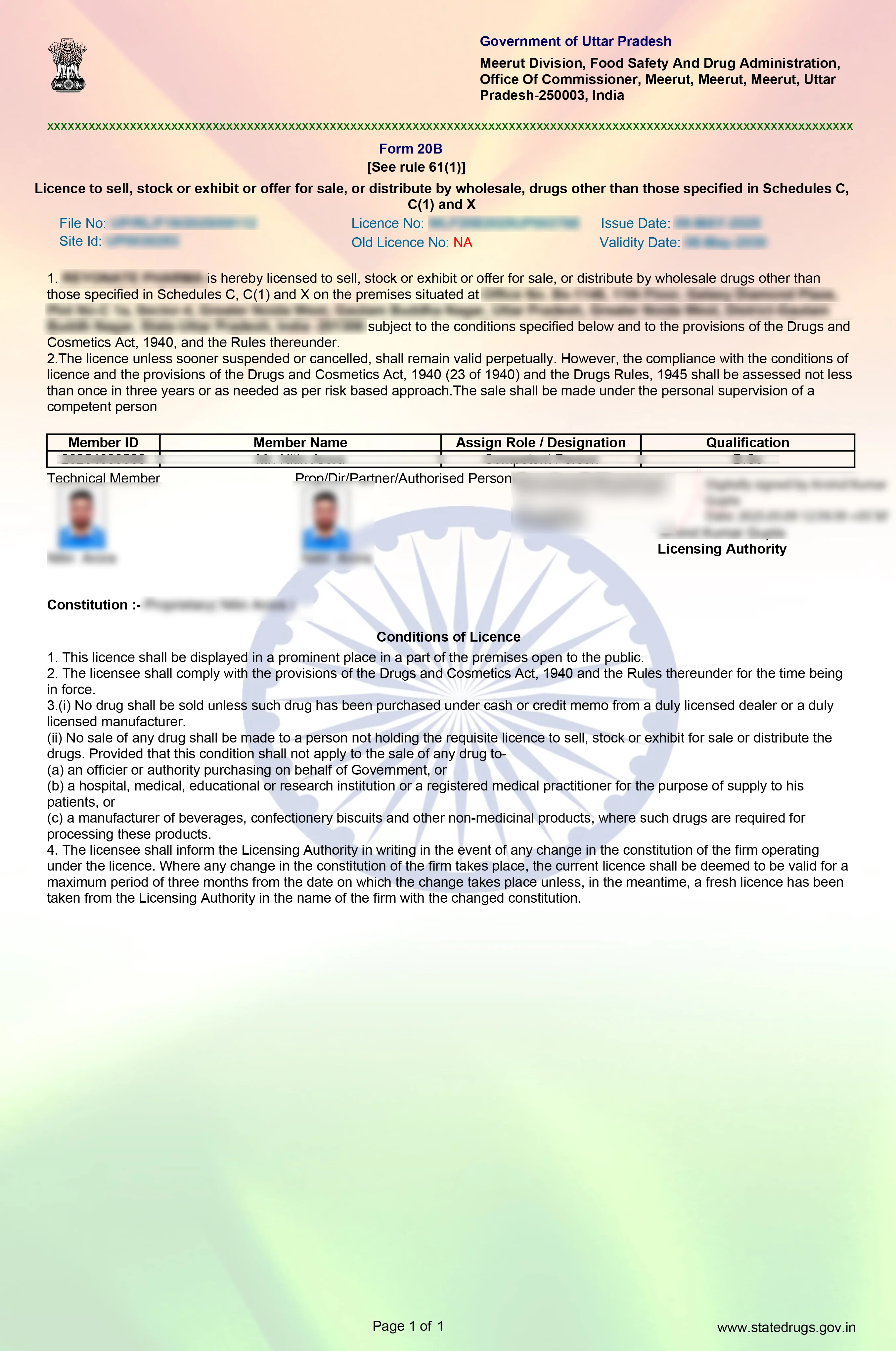 Drug License
